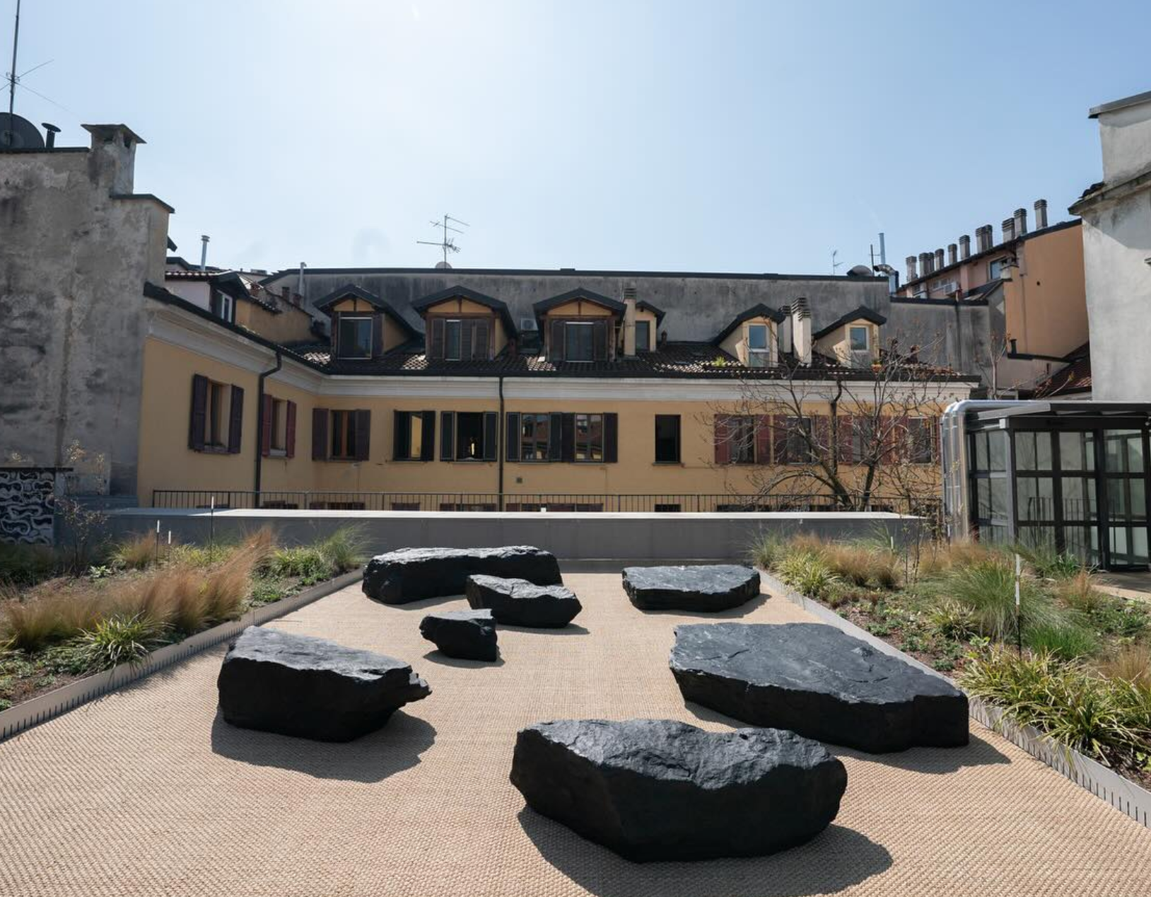 Imperfettolab on the rooftop of the iconic 10 Corso Como.
